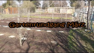 Gartenrundgang März