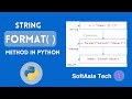 (MM) Understanding the String Format Method in Python