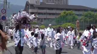 2013年　神戸　住吉だんじり　曳行②　住之江區