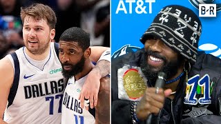 Kyrie Irving Makes the Case for Luka Doncic Being MVP
