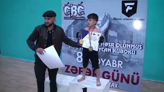 Qazaxda Zəfər Gününə həsr olunmuş açıq Azərbaycan kuboku.CBC.8 noyabr Qazax