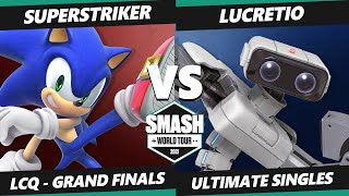 SWT Europe Online LCQ GRAND FINALS - SuperStriker (Sonic) Vs Lucretio (ROB) SSBU Ultimate Tournament