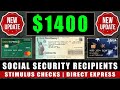 COMING?! $1400 Stimulus Payment For SSI, SSA, SSDI & VA Recipients | Credit Viral