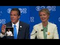 Cuomo, Nixon spar in gubernatorial debate