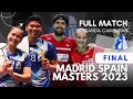 Praveen Jordan/Melati Daeva Vs Mathias Christiansen/Alexandra Boje (XD-Final) Spain Masters 2023