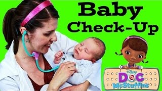 Baby Doctor Check Up Playset Dr Sandra McStuffins Newborn Hospital Visit + Shots by DisneyCarToys