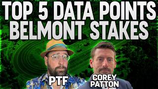 Top 5 Data Points/Betting Angles for Belmont Stakes 2026 | w/ Corey Patton of Pramana Labs