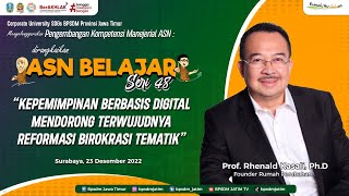 WEBINAR ASN BELAJAR SERI 48 - KEPEMIMPINAN BERBASIS DIGITAL