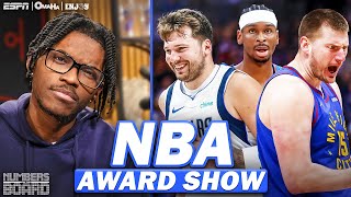 We picked the MVP, ROY, and more awards | Numbers on the Board
