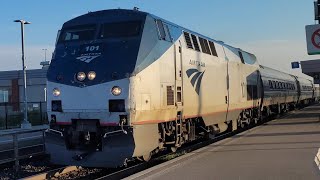 Amtrak 63 / VIA 98 (Maple Leaf) - 101 At Bronte