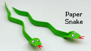 How To Make Easy Paper SNAKE For Kids / Nursery Craft Ideas / Paper Craft Easy / KIDS crafts
