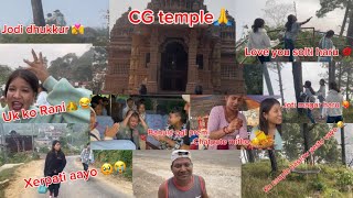 Last day of tour with beautiful memories ❤️🫶#bandipur #cgtemple ghumdai ghar tirw ❤️🏠🤣