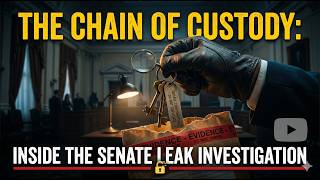 THE CHAIN OF CUSTODY: Inside the Senate Leak Investigation, #SenateLeak