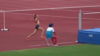 20230818 九州選手権 女子走高跳決勝160㎝～表彰式・視点固定（HD)