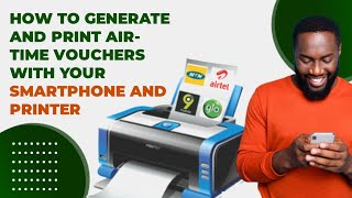 HOW TO GENERATE AND  PRINT RECHARGE CARD PINS USING YOUR SMARTPHONE. part 2