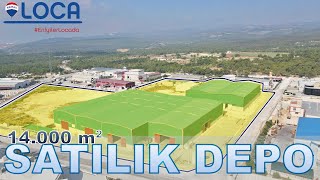 SİLİFKE ORGANİZE SANAYİ BÖLGESİNDE 14 DÖNÜM SATILIK DEPO