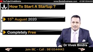 32 How to Start a StartUp   Step by Step   Freelancer   Dr Vivek Bindra