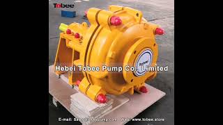 Tobee® 6x4D AH high density sand slurry pump