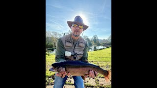 A morning trip to Exe Valley Trout Fishery.