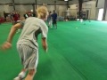 infield bomb = 4 cone drill for agility and quickness for baseball players