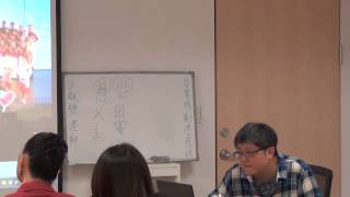 2015/4/26 劇本創作課程 1/2 (講師：王敬聰導演)