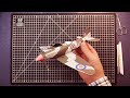 A simple paper model of the Supermarine Spitfire plane | Make a paper airplane