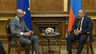 European Council President Charles Michel visits Armenia | AFP