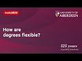 How are degrees flexible?   |   #askABDN