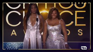 Serena and Venus Williams Speak on King Richard | 27th Critics Choice Awards | TBS