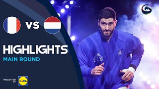 France vs Netherlands | Highlights | Main Round | Men's EHF EURO 2022