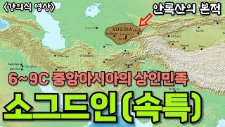 6~9C 중앙아시아에서 활동한 소그드인(속특인) 역사