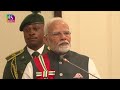 pm modi receives grand commander of the order of the niger award in nigeria