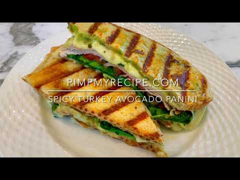 Turkey Avocado Panini Recipe