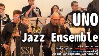 University of Nebraska Omaha Jazz Ensemble [Full Concert]  - Shizuoka University Oct. 30. 2015