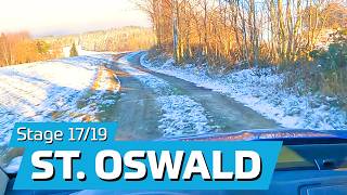 JÄNNERRALLYE 2025: Stage 17/19 St. Oswald | POV Recce