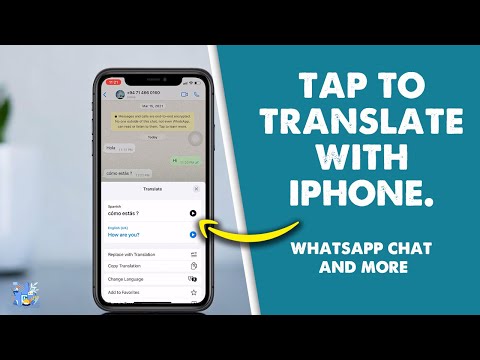 Cómo usar Tocar para traducir en iPhone