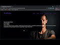 how to create portfolio website header with html and css programming