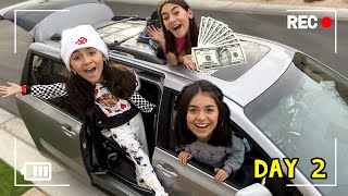 Last To Leave The Car Wins $1000 *BAD IDEA* | GEM Sisters
