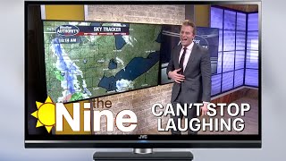 Weatherman can't stop laughing  | The Nine | FOX 2 Detroit