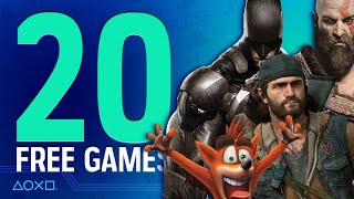 PS Plus Collection - 20 Free Games To Play On PS5