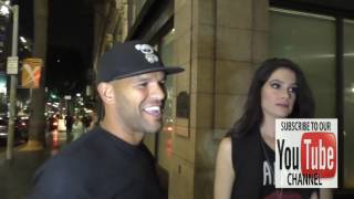 Amaury Nolasco talks about new Prison Break TV Show outside Katsuya Restaurant in Hollywood