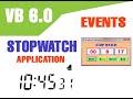 VB 6.0 | Stopwatch Application coded step by step