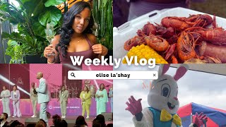 MY LIFE IN HOUSTON VLOG: JOEY UPTOWN, TRYING CRAWFISH FOR THE FIRST TIME \u0026 EASTER SUNDAY