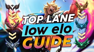 How to climb as a TOP LANER I Low elo to diamond guide I Top Lane Guide
