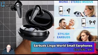 Earbuds Linpa World Small Earphones