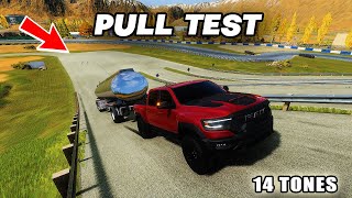 ➡️ Pull Test 14,000 kg - BeamNG Drive 🚧