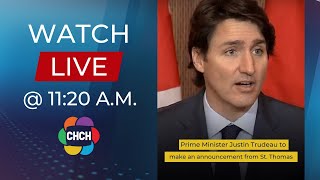Prime Minister Justin Trudeau expected to make a childcare related announcement
