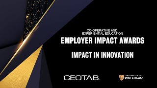 2020 Impact in Innovation Award – Geotab – CEE Employer Impact Awards