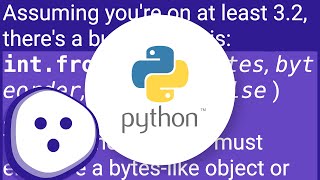 Convert bytes to int?