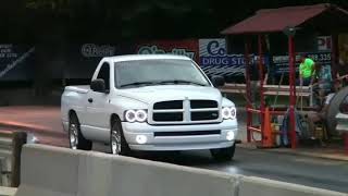 2005 Dodge Ram Hemi at the Drag strip